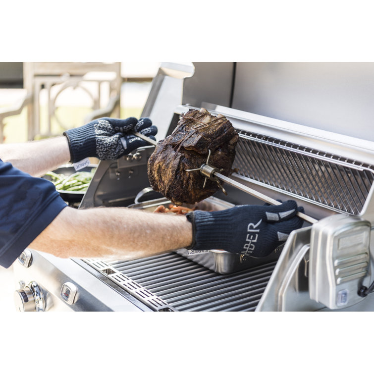 SABERGrills SABER Grills Rotisserie Kit Component with Case, Stainless